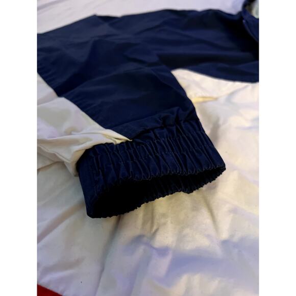 Speedo America Flag Windbreaker Jacket Red, White, and Blue Hooded Size Large - Picture 11 of 11